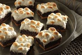 double chocolate s mores brownies my