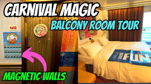 carnival magic balcony room tour