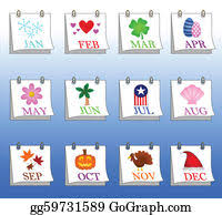 See months of the year stock video clips. Months Of The Year Clip Art Royalty Free Gograph