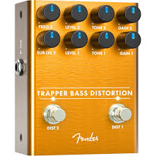 An effects unit or effects pedal is an electronic device that alters the sound of a musical instrument or other audio source through audio signal processing. Fender Trapper Bass Distortion Bass Guitar Effect Pedal Kaufen Bax Shop