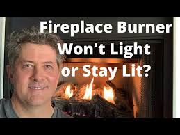 Gas Fireplace Main Burner Won T Light