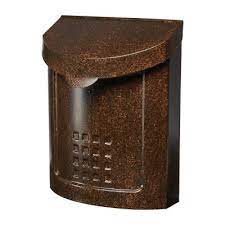 Lockhart Locking Mailbox Aged Copper