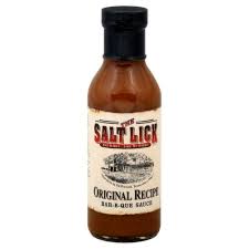 salt lick bar b que sauce original recipe