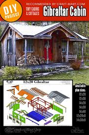 This small cabin floor plan will work great on a narrow lot. Adorable Small Cabin Kits And Cute Cottages For Sale And Diy Fun Craft Mart