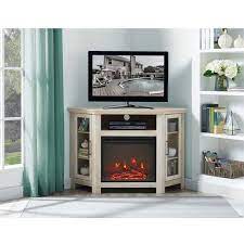 Walker Edison Corner Fireplace Tv Stand