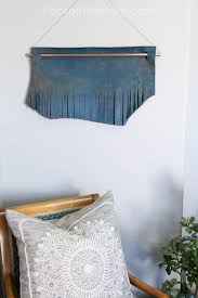 Diy Leather Wall Hanging Lolly Jane