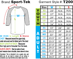 Garment T200 Sport Tek Colorblock Raglan Shirt