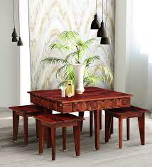 avilys solid wood coffee table set