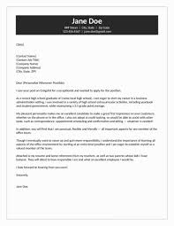 Cover Letter Sample For Receptionist Professional 45 The