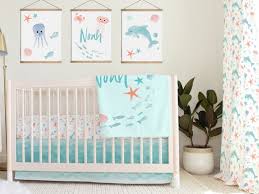 Sea Crib Bedding Ocean Nursery Baby Boy