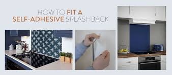 How To Fit A Self Adhesive Splashback