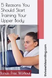 why women should train upper body