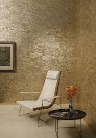 Gold Living Room Wallpaper Designs