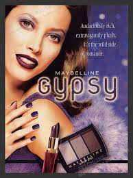 maybelline 1990s print adver