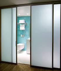 Homeadore Glass Bathroom Door