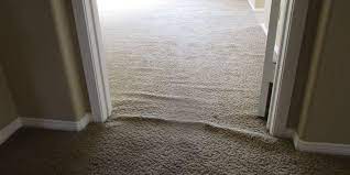 4 causes for loose and buckled carpet