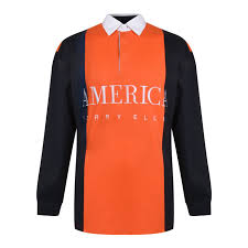 Perry Ellis Long Sleeve Rugby Shirt Flannels