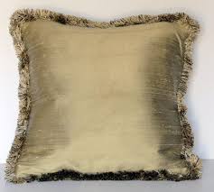 gold pillows couch silk pillow silk