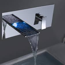 wall mount bathroom sink faucet
