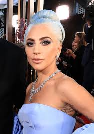 lady a blue hair and dress 2019