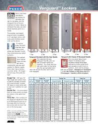 L 2008 Penco Locker Catalog By Penco Products Inc