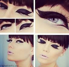 graphic eyeliner makeup look tutorial