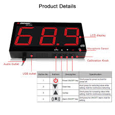 Us 69 22 22 Off Sndway Sound Level Lcd Decibel Meter Noise Measurement Detector Digital Audio Indicator Sw 525a Gereedschap Db Alarm Funciton In