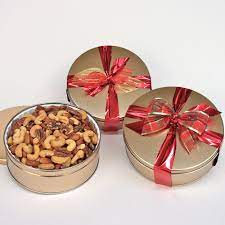 deluxe mixed nuts gift tin fresh