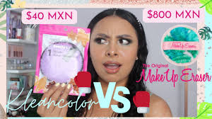 kleancolor vs makeup eraser