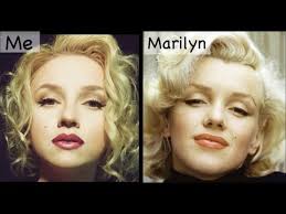 marilyn monroe makeup transformation