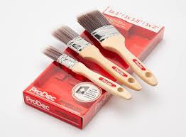 prodec paint brush set 3pc premier oval
