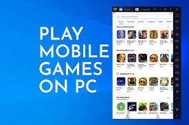 play mobile games on pc