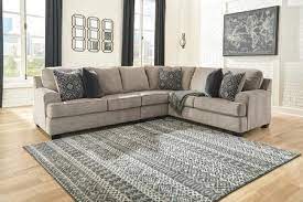 Ashley Bovarian Fabric Sectional Sofa