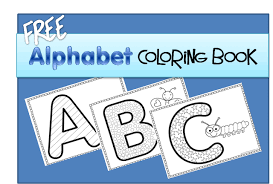 Simple screen, only touch and drag, large letters. Free Abc Coloring Pages