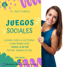61 juegos sociales para jóvenes 1. Ministerio Joven Distrito La Victoria Publicaciones Facebook