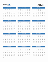 free 2021 calendars in pdf word excel