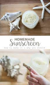 homemade sunscreen the old barn