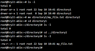 move files from one directory to