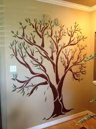 family tree wall painting tree wall