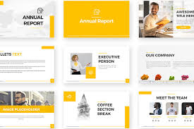 Annual Report Free Powerpoint Template