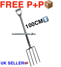 2 X Heavy Duty Digging Fork Carbon