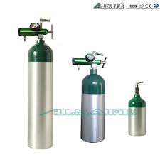 China 0 5l To 50l Aluminum Medical Oxygen Cylinder Size