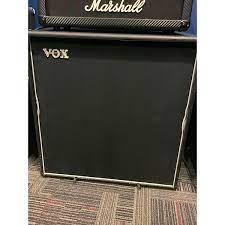 used vox v412bk guitar cabinet guitar