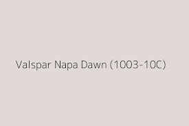 Valspar Napa Dawn 1003 10c Color Hex Code