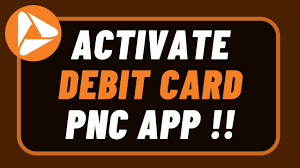 activate pnc debit card on mobile app