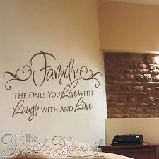 live laugh love quote wall lettering