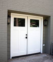 Replace Your Garage Door With French Doors