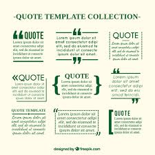 Quote Templates In Newspaper Style Vector Free Download