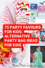 kids party bag ideas