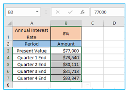 how to calculate compound interest in excel